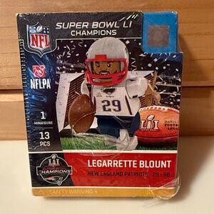 Oyo Sports Mini Figure NE Patriots Legarrette Blount  NFL Super Bowl LI Champs